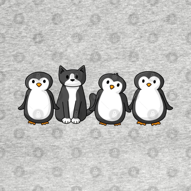 Penguins by Doodlecats 